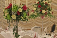 Formal table decorations